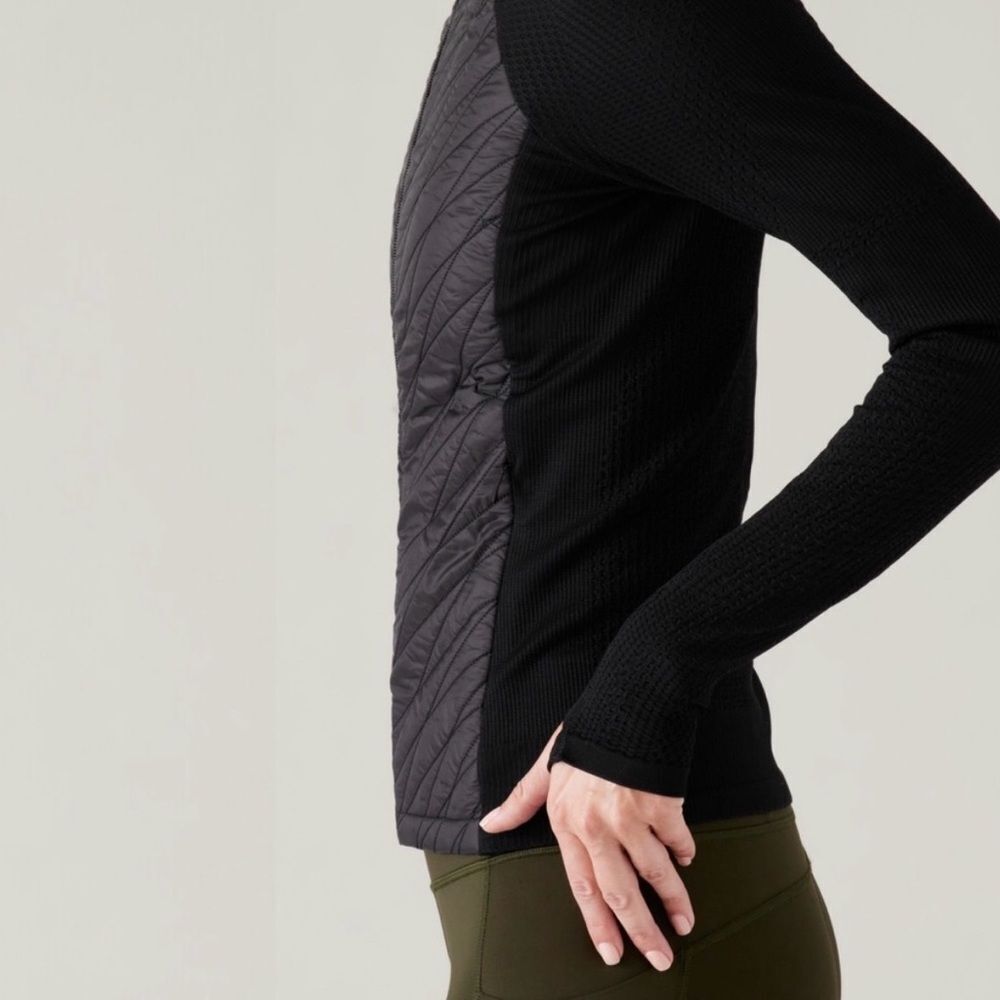 Athleta FLURRY FORCE INSULATED PRIMALOFT® JACKET 2.0 NEW with tags XXS Black - Picture 3 of 16